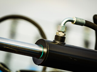 Hydraulic mechanism on modern machine