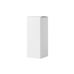 White box mockup cutout, Png file.