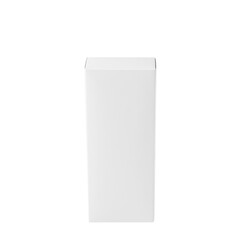 White box mockup cutout, Png file.