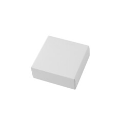 White box mockup cutout, Png file.