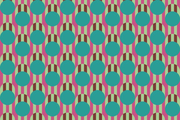 レトロなシームレスパターン
