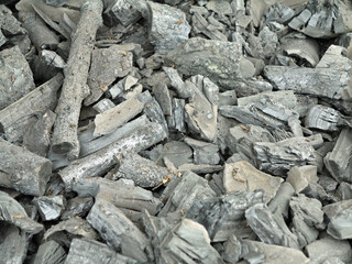 charcoal is a lightweight black carbon reesidue produced by strongly heating wood. charcoal is widely used for cooking.