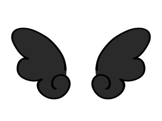 天使の羽のイラスト素材