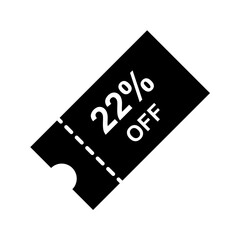 Discount offer icon vector design templates