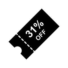 Discount offer icon vector design templates