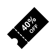 Discount offer icon vector design templates