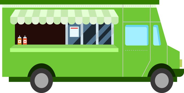 Green Food Truck