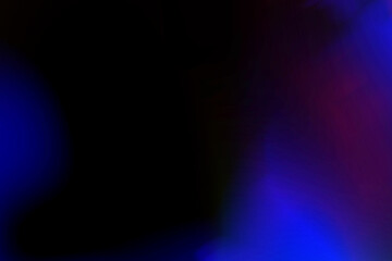 Light leak effect, overlay on black screen