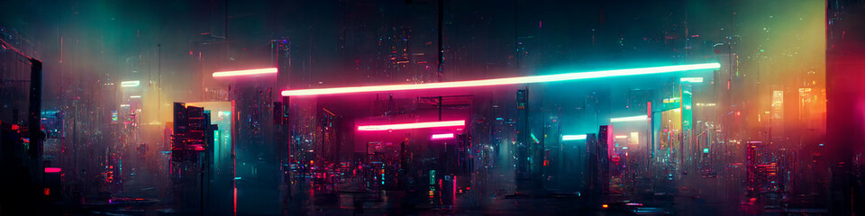 Obraz premium Metaverse futuristic abstract background.