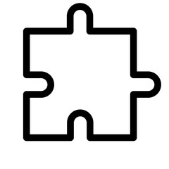 business extension game puzzle icon