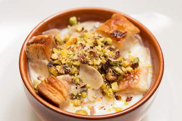 Om Ali famous dessert in Egyptian cuisine