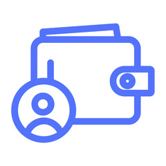 Cash Money Payment Purse User Wallet Icon