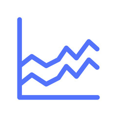 Chart Artboard Area Chart Piechart Layeredchart Analysis Business Icon