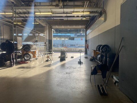 interior of a factory