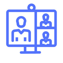 Conferencing Video Icon
