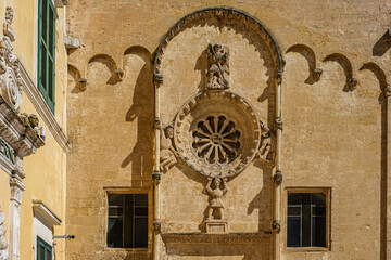 Matera, facciate chiese