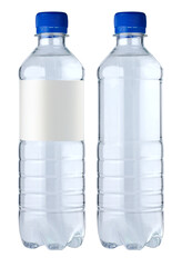 Naklejka premium two bottles with water