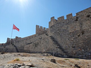 Ayasoluk Castle in Turkey