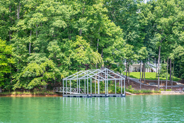 An overlooking view in Seneca, South Carolina