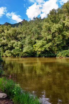 The beautiful Struma River in Bulgaria