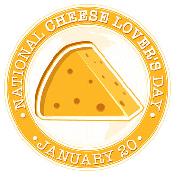 National cheese lovers day icon