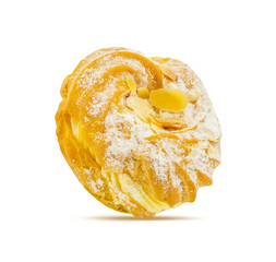 Cake isolated on white background with clipping path