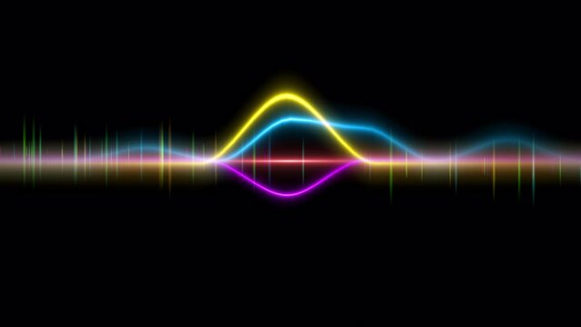 frequency audio music equalizer digital . music player waveform, hud for sound technology or tune bar, recorder signal. Song studio or music sound theme