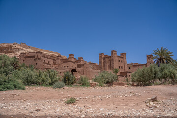 An ancient fortress city in Morocco near Ouarzazate