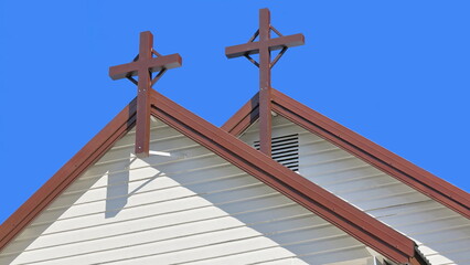 Rear facade of St.Saviour's Anglican Church on Coondoo Street. Kuranda-Australia-263