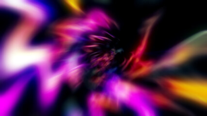 Abstract luminous rotating background with rays