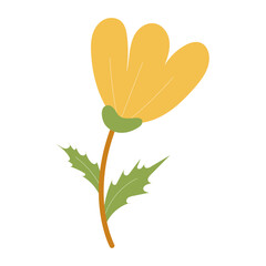 Cute Flowers Illustration