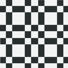 Fototapeta premium Fondo abstracto de formas lineales y alternos de tonos blancos y negros