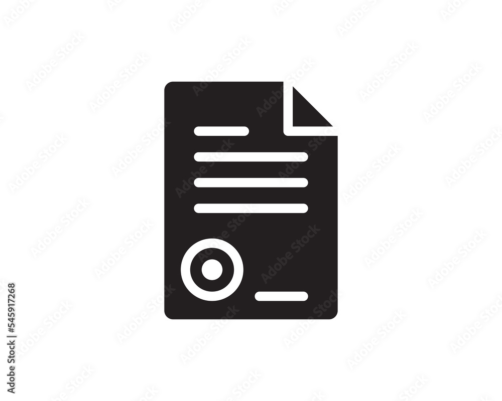 Aufkleber note icon vector sign. paper message or document page.