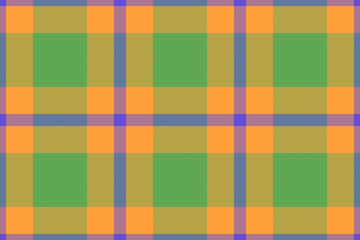 Plaid vector seamless. Texture background pattern. Tartan fabric textile check.