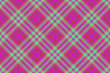 Vector seamless background. Check plaid textile. Fabric tartan texture pattern.