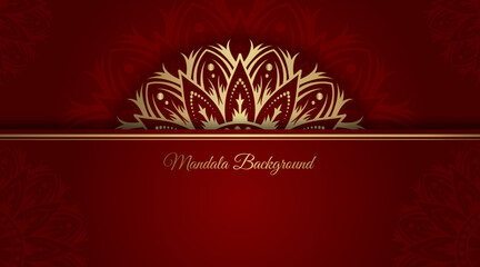 simple background with gold ornament border