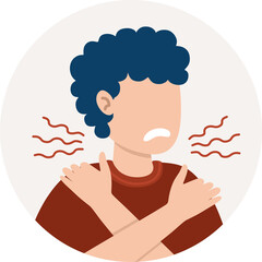 The symptom of the disease is severe chills and trembling