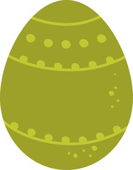 eggs for a happy Easter with patterns