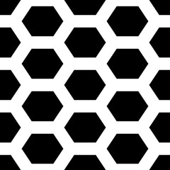 Hexagons. Honeycomb. Grid background. Ancient ethnic mosaic. Geometric grate wallpaper. Geometrical backdrop. Digital paper, web design, textile print. Seamless ornament pattern. Geometry abstract art