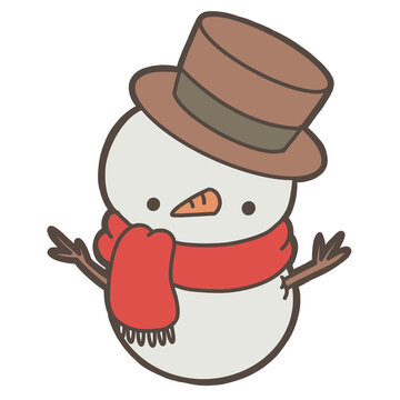 snowman with carrot