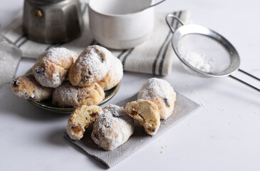 Cake with marzipan