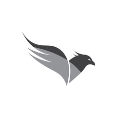 Falcon Eagle Logo Template vector illustration design