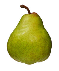 Pear fruit isolated on layered png format background.	