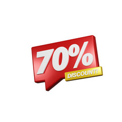 3D Icon discount 70% off