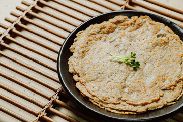 Korean style Buck wheat pancake