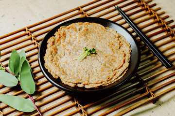 Korean style Buck wheat pancake