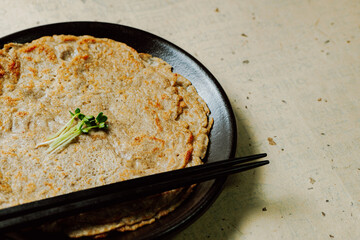 Korean style Buck wheat pancake
