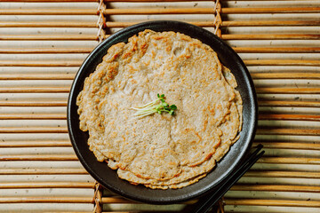 Korean style Buck wheat pancake