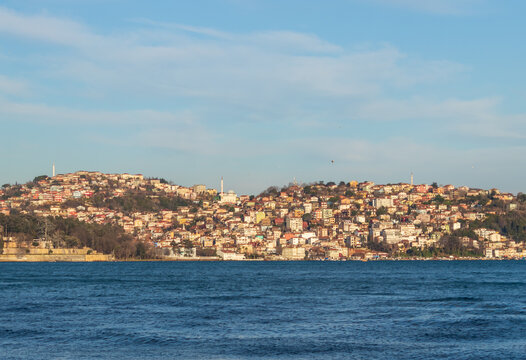 The beautiful panoramic of Bosporus