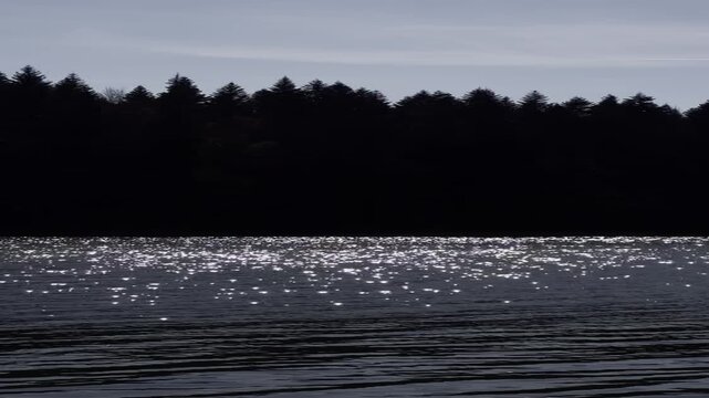 River in the evening